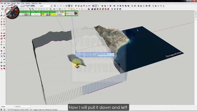 HOW TO CREATE HIGH RESOLUTION-3D-MAP USING SKETCHUP + GOOGLE EARTH +V-RAY/JOINING MAPS IN SKETCHUP смотреть онлайн