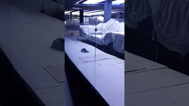 Стеклянные ограждения с моллированными стеклами в Цаль-макет