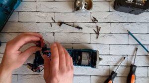 Ушм Makita аккумуляторный бесщеточный 125 мм с регуляторомоборотов. Аналог MAKITA. Разборка