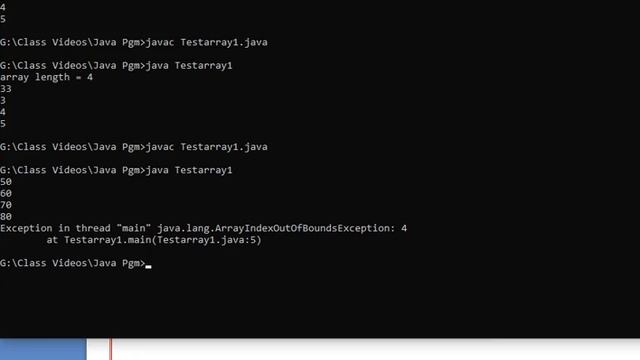 Java Programming Tutorial - Part 1 - Session 13.4 - Arrays (ctd) смотреть онлайн