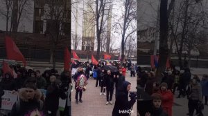 Кишинёв.ПРОТЕСТ ПАРТИИ "ВОЗРОЖДЕНИЕ" в прошлый четверг(15.02.24).