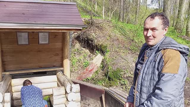 У родников. И снова парк.