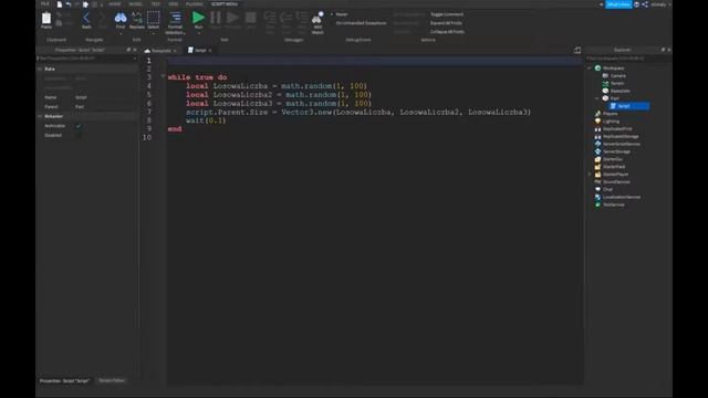 SCRIPTING TUTORIAL PL (cz.7) ⚫ ROBLOX STUDIO - Math Random, Przerywanie Pętli смотреть онлайн