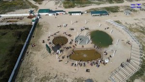 Горячий источник за селом Счастливцево. Арабатская стрелка.