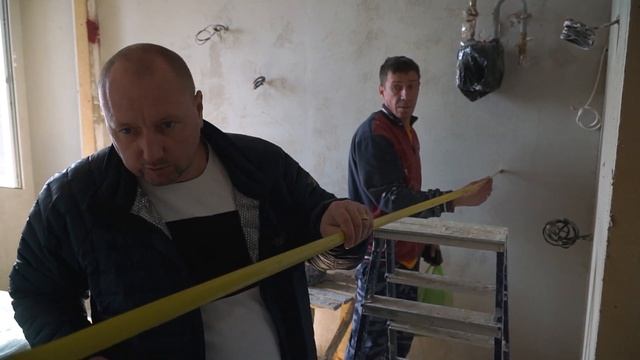 Размеры комнат. Обзор ремонта. Квартира 34м². ЖК Семейный. смотреть онлайн