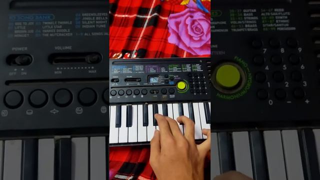 I Play aniket navra patavar basla song in Casio Sa-47 | #short #viral