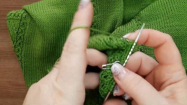 ИМИТАЦИЯ ВТАЧНОГО РУКАВА при вязании спицами//БЕЗ РАСЧЕТОВ!!//ПОДРОБНЫЙ МК для новичков//ОЧЕНЬ ЛЕГК смотреть онлайн