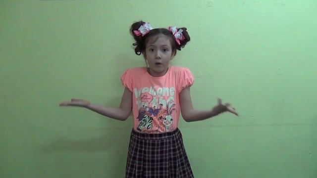 Валиева Зарина стихотворение "Очки" Агния Барто смотреть онлайн