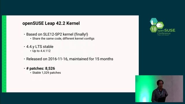 openSUSE Conference 2018 - Let's Talk about (openSUSE Leap) Kernels смотреть онлайн