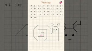 ГРАФИЧЕСКИЕ ДИКТАНТЫ ✏️.для рисования по клеточкам!
