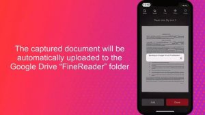 How to send scans from FineReader PDF for iOS to FineReader PDF for Windows - EN