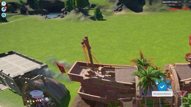 Planet Coaster убираем рвоту за всеми (