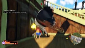 One Piece World Seeker - Secret of the Robot - Get the Robot Parts at the Naval Base Battleship