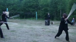 Тайцзицуань форма с 2-я мечами Дзянь.