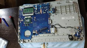 Апгрейд  ноутбука Samsung RV 509, замена процессора, увеличение обьема оперативной памяти