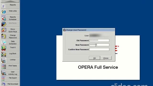 Cambio de contraseña en opera PMS смотреть онлайн