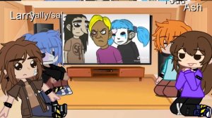 Sally face react a tik tok // Larry x Sal// {2/?}