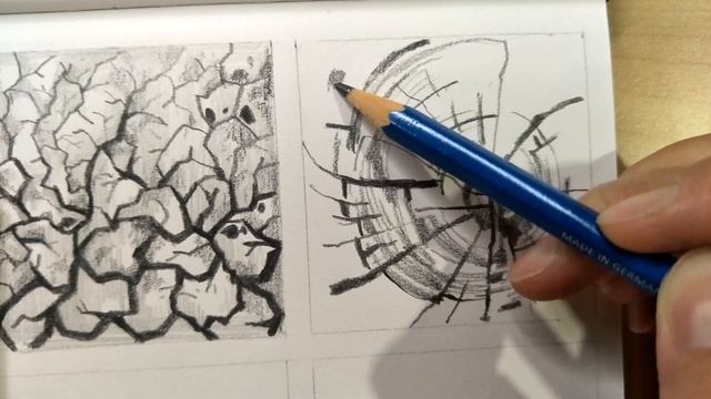 How to draw Texture | Wooden Log | Pencil Sketch смотреть онлайн