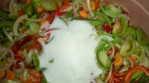 VLOG №8 Маринованный салат из зелёных помидор