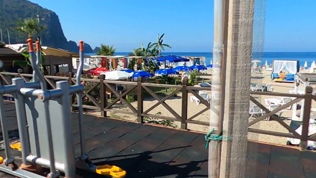 Аланья Прогулка на пляж Клеопатры от SULTAN SIPAHI HOTEL Kleopatra beach Alanya 海灘 सागरतट ビーチ شاطئ