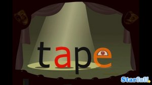 The Amazing Silent-e — a Starfall™ Movie from Starfall.com