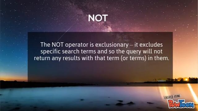How to use boolean strings or Boolean Operators - by Sanjay Samuel