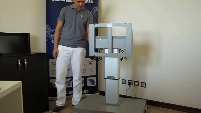 Обзор мобильной стойки под LED панели смотреть онлайн