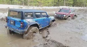 Тяжёлый оффроад в лютой грязи!