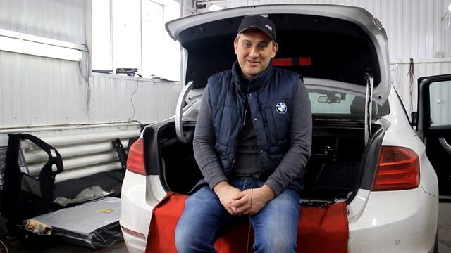 Шумоизоляция BMW своими руками смотреть онлайн