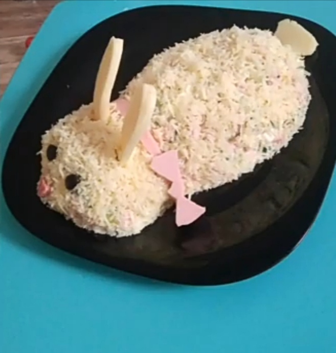 Необычный салат Кролик! Удиви своих гостей!