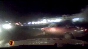 В г. Урюпинск Волгоградской области молодые угонщики выпрыгнули из машины на ходу