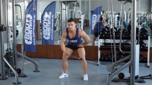 bodymaster : Отведение руки в сторону в наклоне на блоке