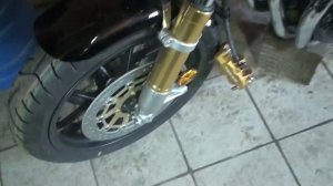 Honda CB 1100 RS 2017 Снимаем переднее колесо правильно