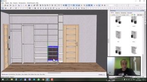 Как быстро спроектировать шкаф-купе в PRO100… ?