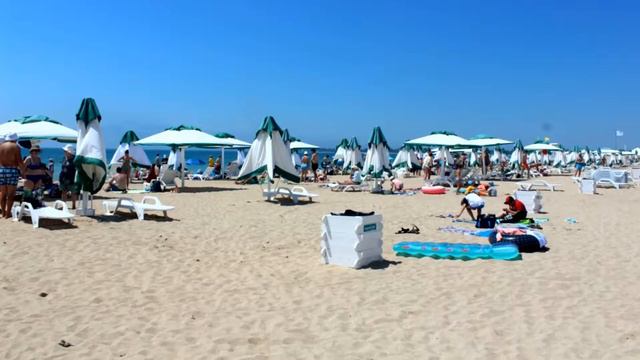 Крым. В поисках места для палаточного отдыха. Евпатория, Коса Беляус,  автокемпинг "Лазурный берег"