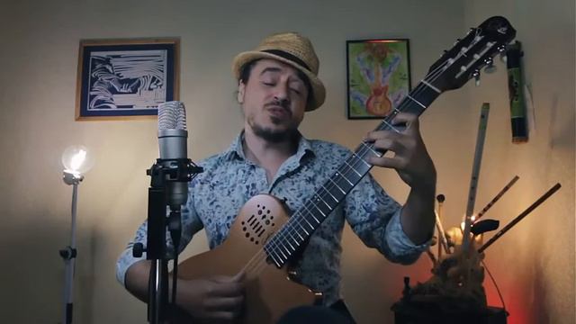 "Бесаме мучо".Исполняет мой друг из Бразилии Жоандер Сантос.♥️ смотреть онлайн