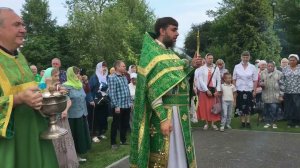 18.07.2023 Крестный ход в день обретения мощей прп. Сергия игумена Радонежского.