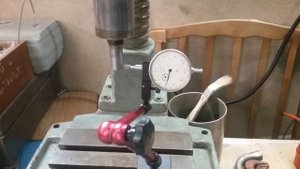 2М112 биение конуса шпинделя 2