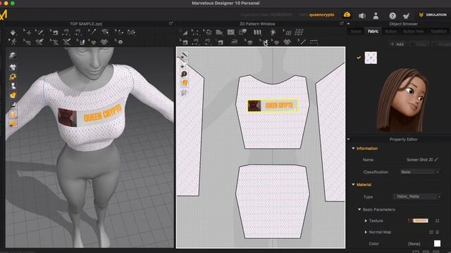 Marvelous designer texture and graphics Tutorial | For beginners смотреть онлайн