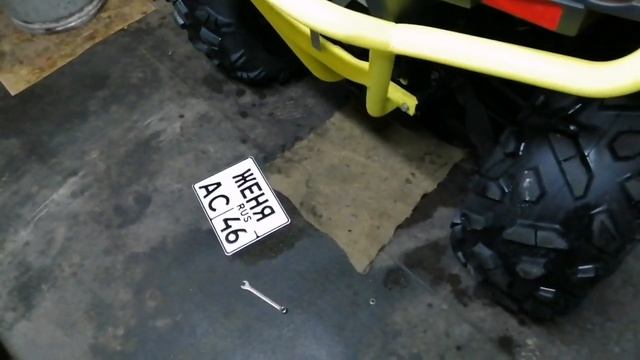 Установка именного номера на РМ 800 DUO. смотреть онлайн