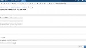Using TableView to show data stored by ConfiForms