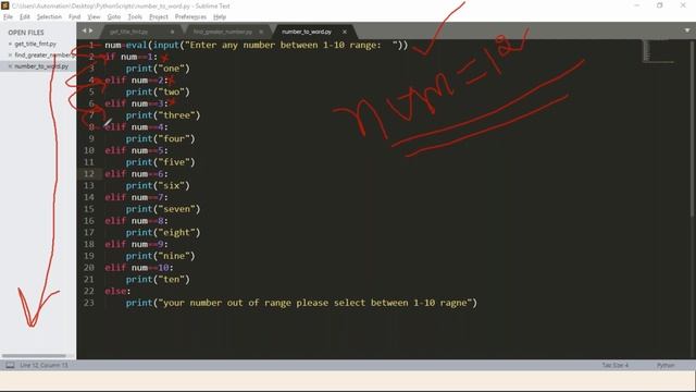 34 . Complete Python Basics for Automation - Practice with conditional statements