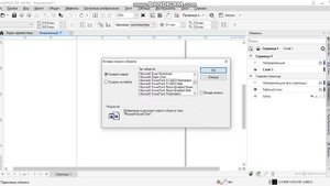 Корректный импорт объектов в Corel