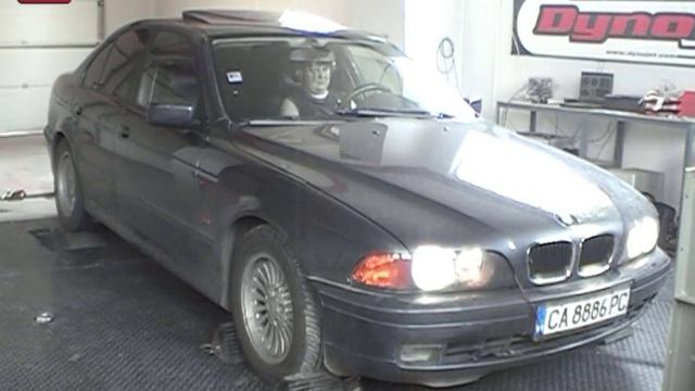 BMW E39 525TDS 143hp tuning ADLER AUTO Godech Bulgaria Dynojet 224xLC Dyno Диностенд смотреть онлайн