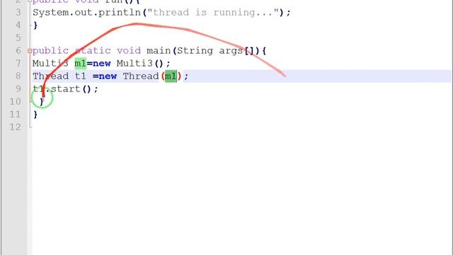 4BCA java Programming(Thread by using interface and sleep method) смотреть онлайн