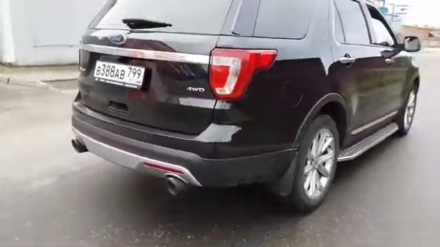 Ford Explorer 3.5i 249лс. Тюнинг выхлопной системы и Чип-Тюнинг двигателя. смотреть онлайн