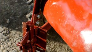 Еще один  самодельный оборотный плуг к мотоблоку