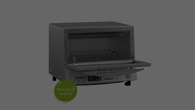 Panasonic Toaster Oven NB-G110P FlashXpress with Double Infrared Heating смотреть онлайн