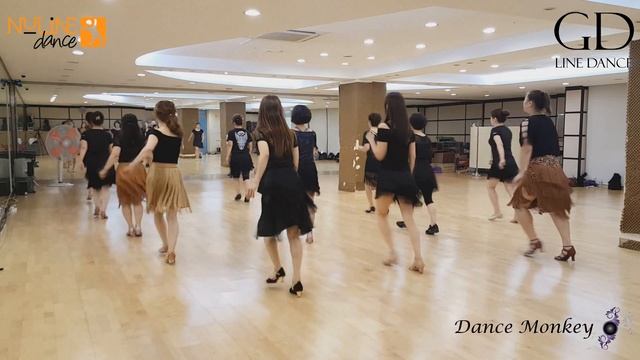 Dance Monkey - Line Dance (Alison Johnstone) смотреть онлайн