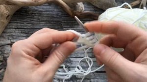 Как отличить где лицо где изнанка при наборе петель